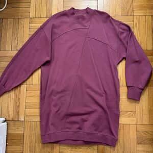 Lululemon sweater dress with pockets